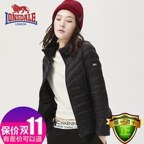 Dragon Lion Dell Down Jacket Women 2021 New Super Lightweight Hatless Short Model Explosive Big Goose Down Overalls Men