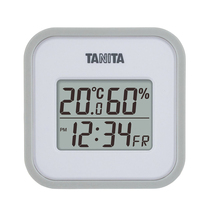Japan Bailida home electronic humidity meter indoor baby room clock thermometer TT-558 with magnet
