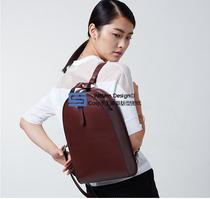 Professional Paper Lattice Paper Type handmade leather Leather Art Drawings Double Shoulder backpack Edition type ACC-69