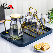 Light luxury glass water Cup household set Cup Cup Kettle living room modern simple high-grade creative Nordic tea cup