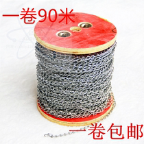 Fine Iron Chain Melon chain Lamp Frame Pendant Chain Pendant chain Slim Galvanized chain Decorative Chain Pendant Light Chain 1 5 coarse