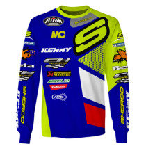 New hot-selling bicycle riding clothing short sleeve outdoor downhill suit long sleeve T-shirt cross-country motorcycle racing suit customization