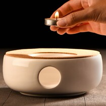 Royal warm tea ware kung fu tea set accessories candle heating base household teapot ceramic thermal insulation small tea stove set