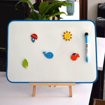 Childrens drawing board Magnetic double-sided writing board Baby toy painting graffiti erasable white board Hanging bracket type