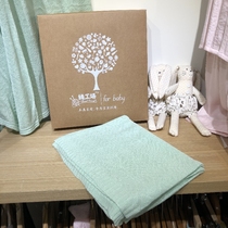 Baby baby knit cover blanket small quilt blanket bamboo fiber clear knit anti-deformation