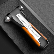 Industrial-grade automobile safety hammer tungsten steel escape hammer fire glass window breaker car emergency vehicle life-saving hammer
