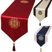 Art must Xu Chinese style tea ceremony fabric new Chinese Zen tea table living room tea table cloth TV cabinet bed flag