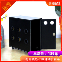 Storage box with lock custom anti-theft main chassis workshop dust cover main cabinet mute locking storage cabinet safe