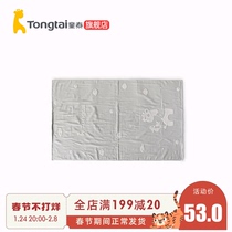 Tongtai spring and summer baby bath towel newborn baby double fabric terry big bath towel cotton towel