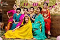 Shanghai Indian sari clothing rental birthday party birthday party Bollywood saree clothing rental