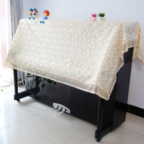 Cotton linen piano half cover printed cover fabric Yamaha Pearl River children cartoon piano red xylophone cover vertical