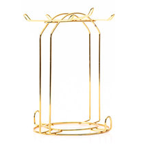 Leyinghong Golden iron rack water Cup hanger coffee cup matching 4 6 Cup shelf creative storage drain rack rack