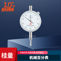 Guilin Guili mechanical dial indicator 0-3 5 10mm size dial pointer type dial indicator dial gauge high precision 0-1mm