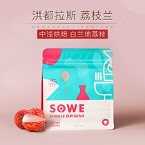 Minato Honduras litchi orchid brandy barrel fermentation treatment boutique hand-punched coffee beans grind 120g