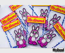 mrdimond original JDM modified car acrylic two dimensional cute rabbit standing decoration gift