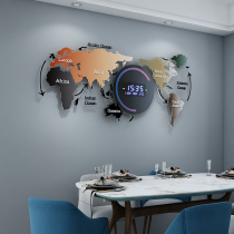 Restaurant background wall decorations creative living room TV sofa simple Wall Wall decorative Net red light luxury pendant