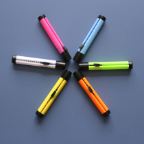 Jinchen dust-free chalk cover color chalk special Shell childrens chalk environmental protection push-pull pen cover teaching dust-proof