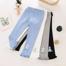 Girl Beats Bottom Pants Spring Autumn Ocean Womens Baby Ice Chic Edge Aisha Princess Pants Spring Dress Esha Long Pants External Wear