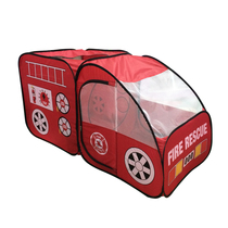European and American childrens car tent game House baby toy House super large house indoor thickened fire truck tent