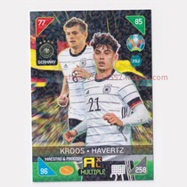 Panini 2020 2021 European Cup star card double Tekroz Havertz Germany 352: