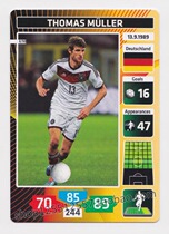 Panini Panini2014 World Cup star card Austrian promotional version Müller Germany Puka 8: