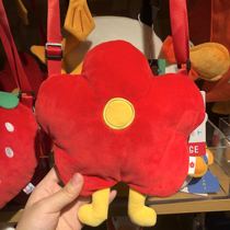 Jiumu hand letter season original new cute little red flower creative shoulder bag gift good thing flower series