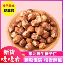 Northeast wild fresh hazelnut kernels Tieling specialty Small hazelnut kernels cooked Zhenzi original pregnant nut snacks specialty