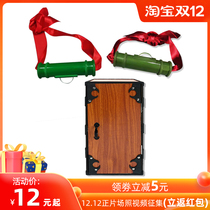 Ghost knife blade cos Prop suit you Bean bamboo tube bite flute charcoal Zhi Lang earring nail earring wooden box back box