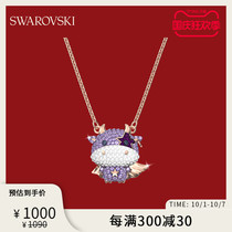Swarovski LITTLE colorful cow cute cute ox year female necklace for girlfriend gift
