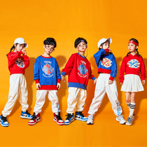 Childrens Games set men and womens group performance class uniforms for primary and secondary school students cheerleading cheerleading performance costumes