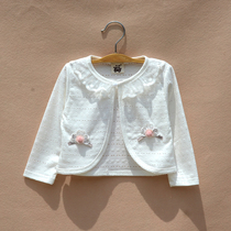 Infant cloak cloak Cape girl Summer outside small shawl with skirt thin coat children air-conditioned shirt shoulder