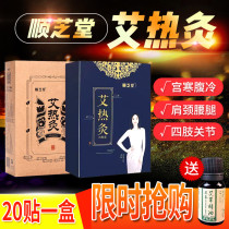The new version of Shunzhi Tang Ai heat moxibustion sticker official flagship store official website shoulder neck lumbar and leg pain moxibustion patch self-heating