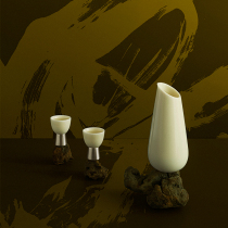Another LIVEIN Ceramic goblet set home Chinese wine dispenser wine cup high-end creative personality gift