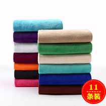 Special towel for car absorbent thick non-losing car wash cloth car towel microfiber large small rag