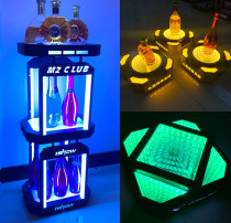 New bar glowing Champagne wine rack led champagne seat XO wine seat creative multi-purpose high-end wine seat