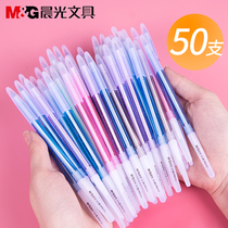 Morning light fragrance ballpoint pen Cute creative Korean small fresh oil pen refill student ballpoint pen writing pen Medium oil pen mini pen Cylindrical pen 0 5mm creative stationery supplies Japan