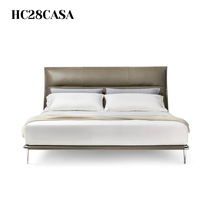 HC28CASA Italian designer imported poltronafrau Italian minimalist light luxury modern bedroom leather bed