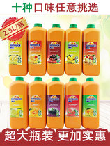 2 5L new Danish juice concentrate commercial new lemon mango orange juice blackcurrant grapefruit strawberry