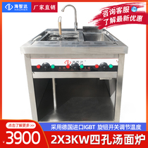 Haizhida electric fryer vertical fryer French fries fried chicken fryer 3000w high-power commercial fryer