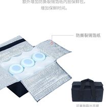 Mummy back milk bag breast milk cold storage bag fresh ice bag waterproof enhanced heat preservation liner