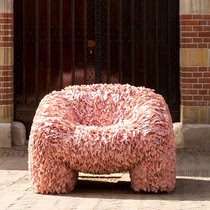 New designer Petal Chair Handmade Bouchic Flowers Chair GRP Light Luxury Modern Minima Single Casual Sofa