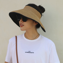 MAGENA Wanuses a foldable 99 9 sunscreen face empty top hat convenient to carry UV-proof sunhat women