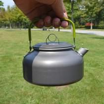 Outdoor Kettle Teapot 0 8L portable wild camping tea kettle coffee pot coffee maker hard alumina