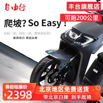 New brand national standard electric disc brake adult takeaway flash battery car 200 km long life Beijing can be listed