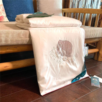 Clear bin handling special price for 3 catties Heavy Elephant Bronzed drill pattern Comfortable Naked Sleeping Summer Silk Quilt