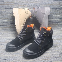 New product promotion mens wild horse boots tide boots fashionable casual work boots fashion retro mens boots wear-resistant