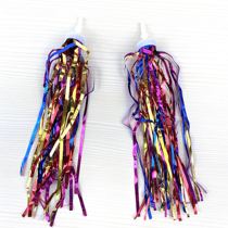 Strip childrens bicycle ribbon scooter ribbon balance car decoration Meida phosphorus exhibition cabinet Shuya Germany