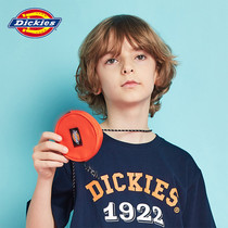 Dickies childrens wear new anti-splashing water and oil easy to decontamination student round pocket crossbody headset storage bag