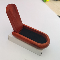 Portable folding solid wood pipe stand Pipe accessories Pipe holder Pipe clip accessories Gift pipe placement base