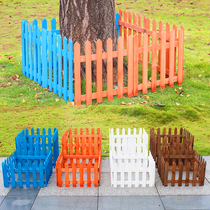 Indoor Small Fence Vegetable Ground Home Fencing Garden Vegetable Garden Courtyard Fence Wood Balcony Guard Rail Kindergarten Decoration